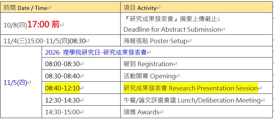 agenda
