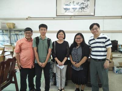 20181105 visit in Department of Chemistry